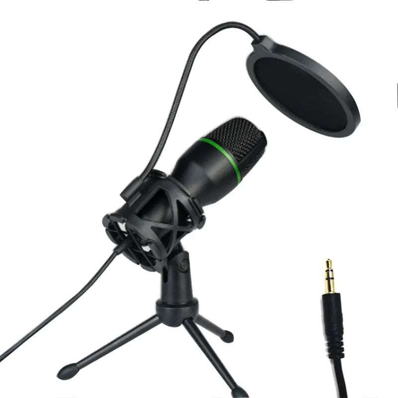 AUX 3.5MM Condenser Microphones For PC